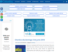 Tablet Screenshot of expresocolombia.com.co